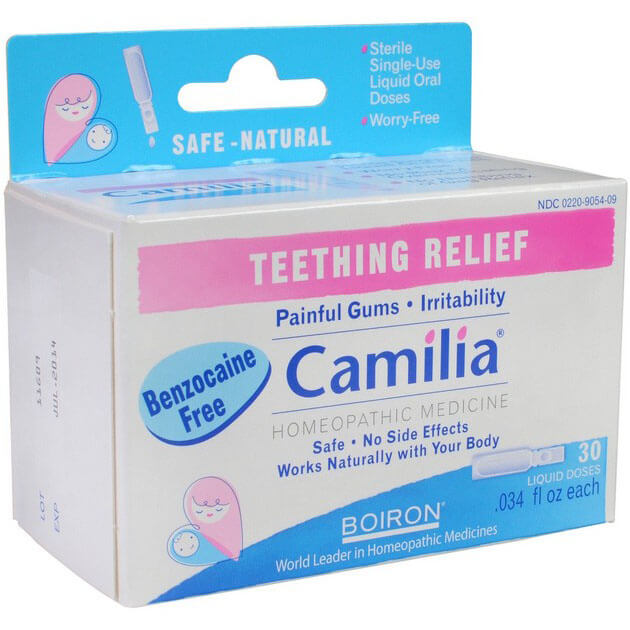 Boiron Camilia Teething Relief, 30 Count