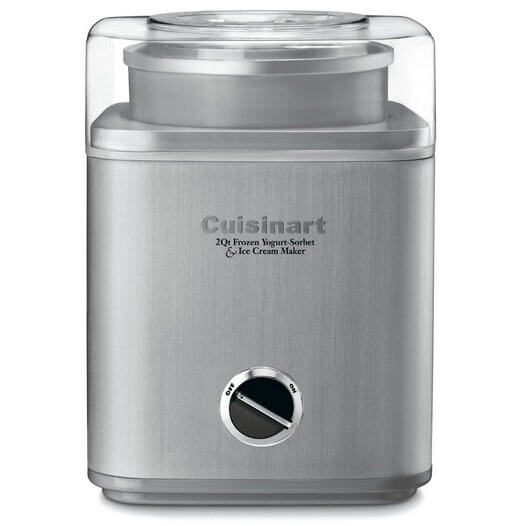 Cuisinart ICE-30BC Pure Indulgence 2-Quart Automatic Frozen Yogurt, Sorbet, and Ice Cream Maker