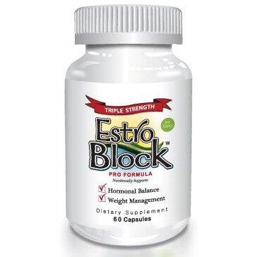 Estroblock PRO TRIPLE STRENGTH - 60 Capsules Natural Anti-Estrogen Aromatase Inhibitor Estrogen Blocker