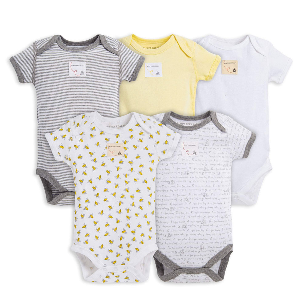 5-Pack Unisex Bundle of Onesies