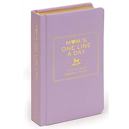 Mom's One Line a Day: A Five-Year Memory Book