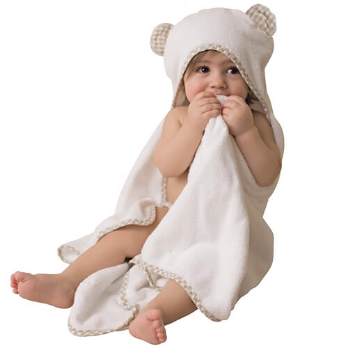 Organic Bamboo Baby Towel with Hood