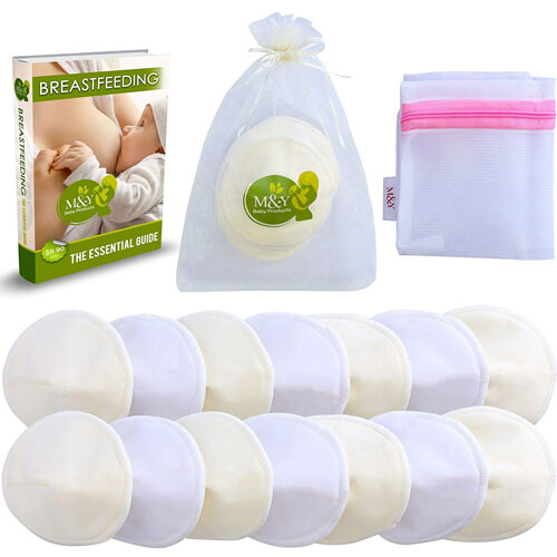 Organic Bamboo Nursing Pads Gift Set