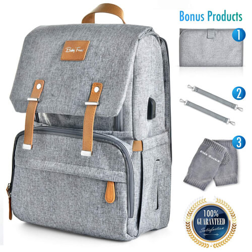 Organic Diaper Bag Backpack