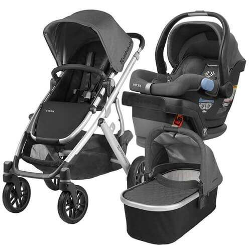 UppaBaby Carseat, Infant Seat, and Bassinet Bundle