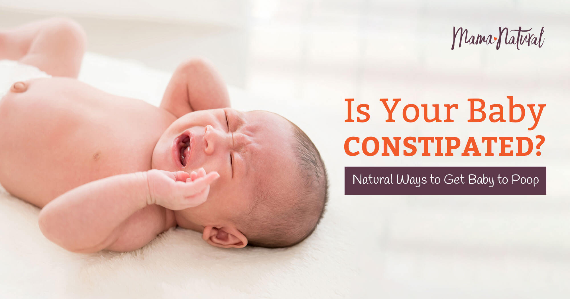 newborn gas and constipation relief