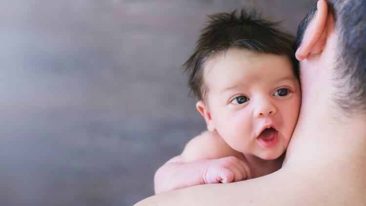 3 week old baby sick after feeding