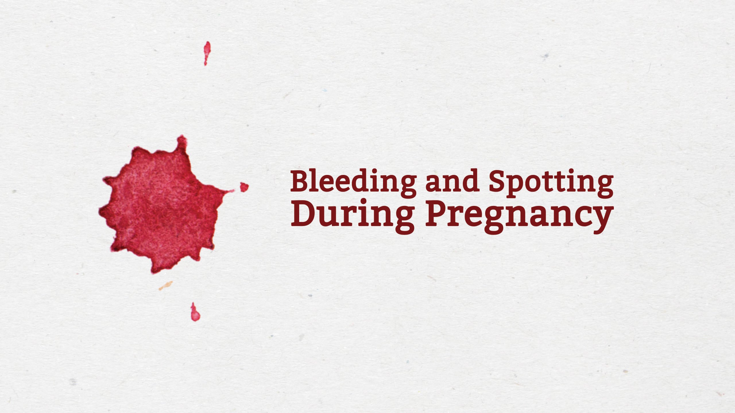Not much causes more worry than bleeding during pregnancy. This guide to bleeding and spotting during pregnancy will explain and help give peace of mind.