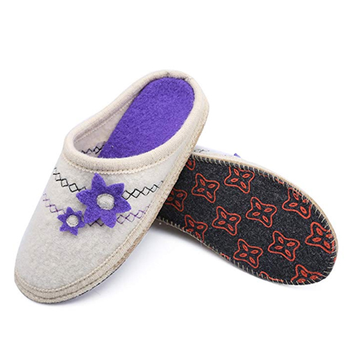 Boiled Wool Maternity Slippers