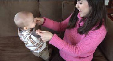 strengthening baby's legs