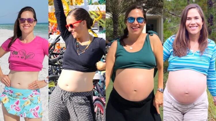 Literally nine months in the making! Watch me dance through every week of pregnancy in this fun timelapse video. Genevieve Howland aka Mama Natural in a pregnancy week by week video, pregnant with Faith Valencia. 