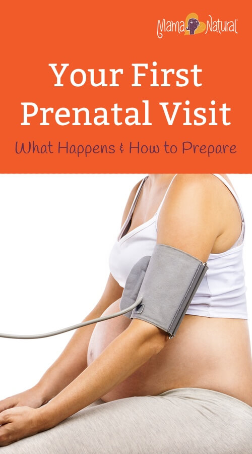 first prenatal visit weeks