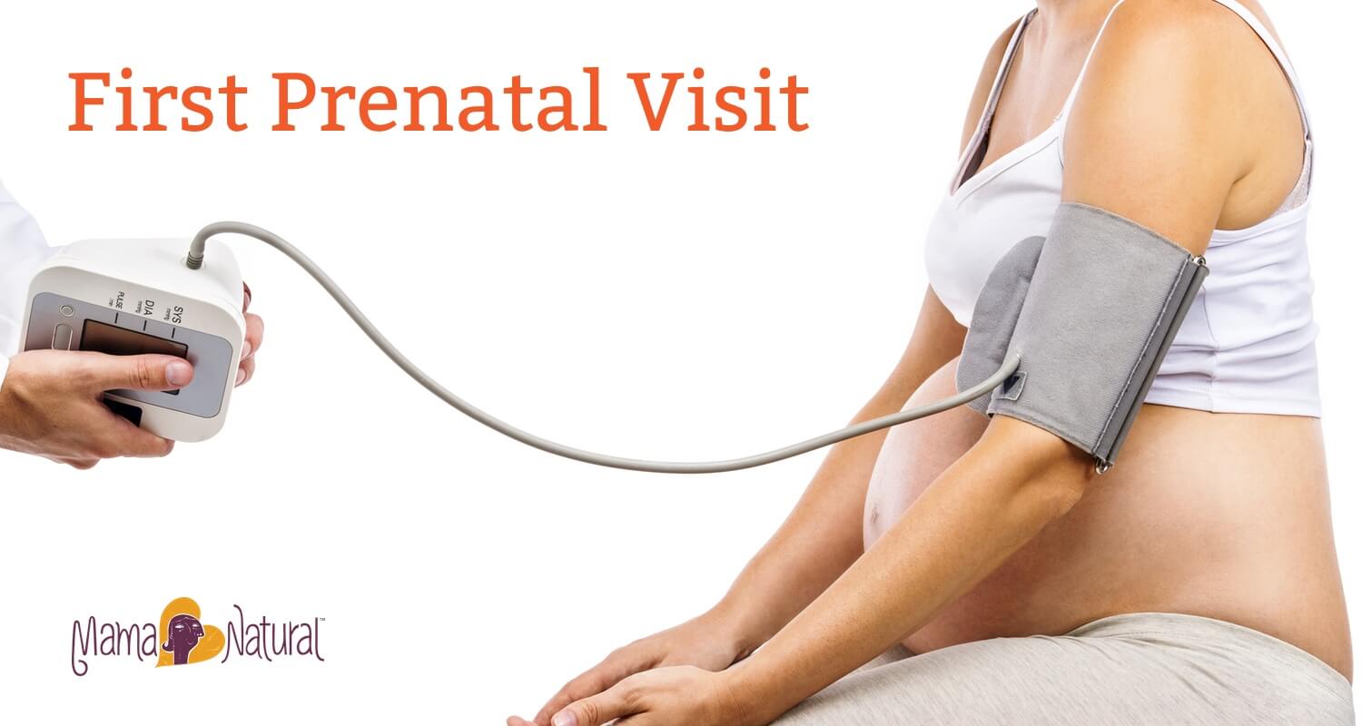 first prenatal visit usually takes place after