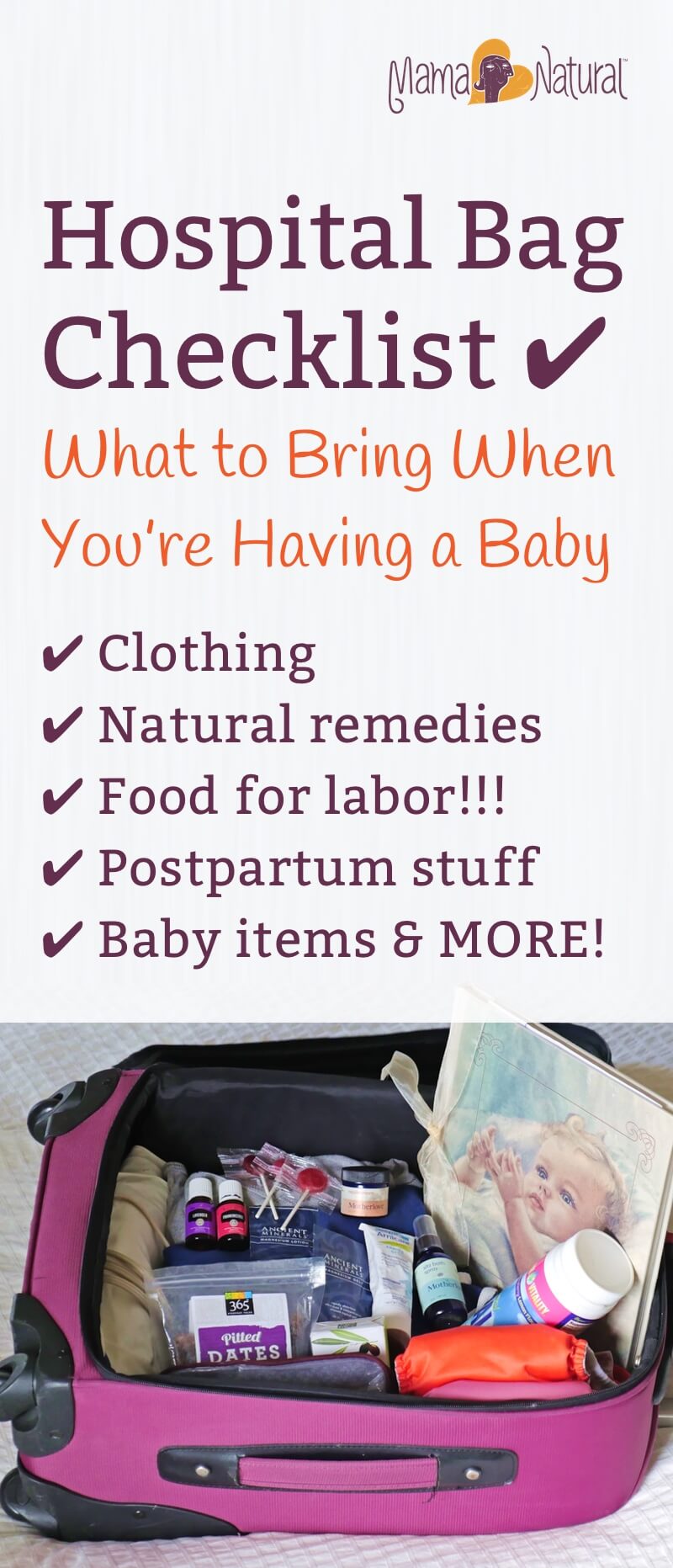 Hospital Bag Checklist: What to Bring for Mom and Baby