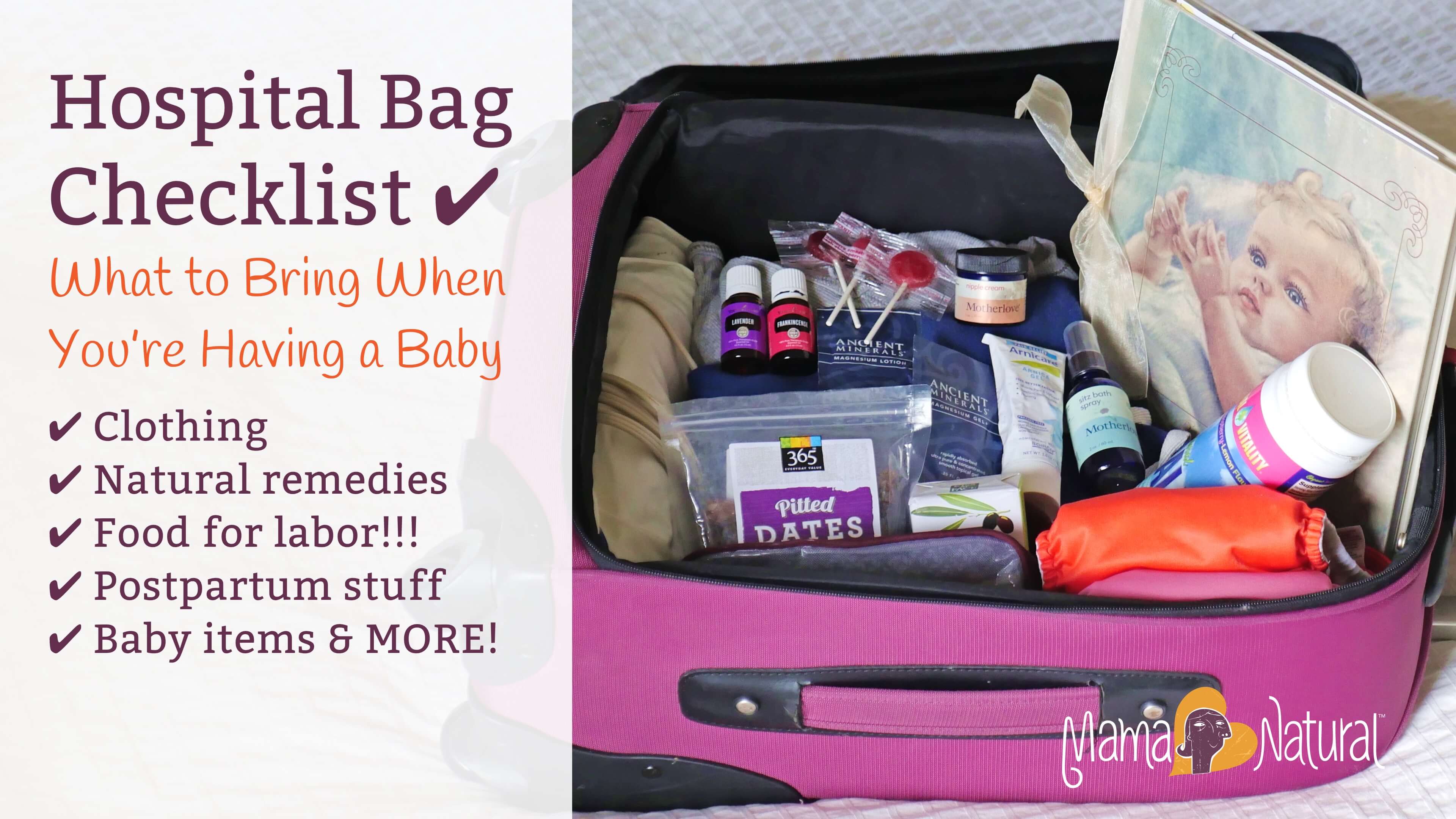 What to Pack in Your Baby's Hospital Bag - Life With My Littles