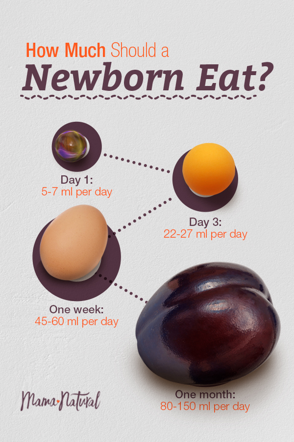 How Much Should a Newborn Eat? (Hint: Less Than You Think!)