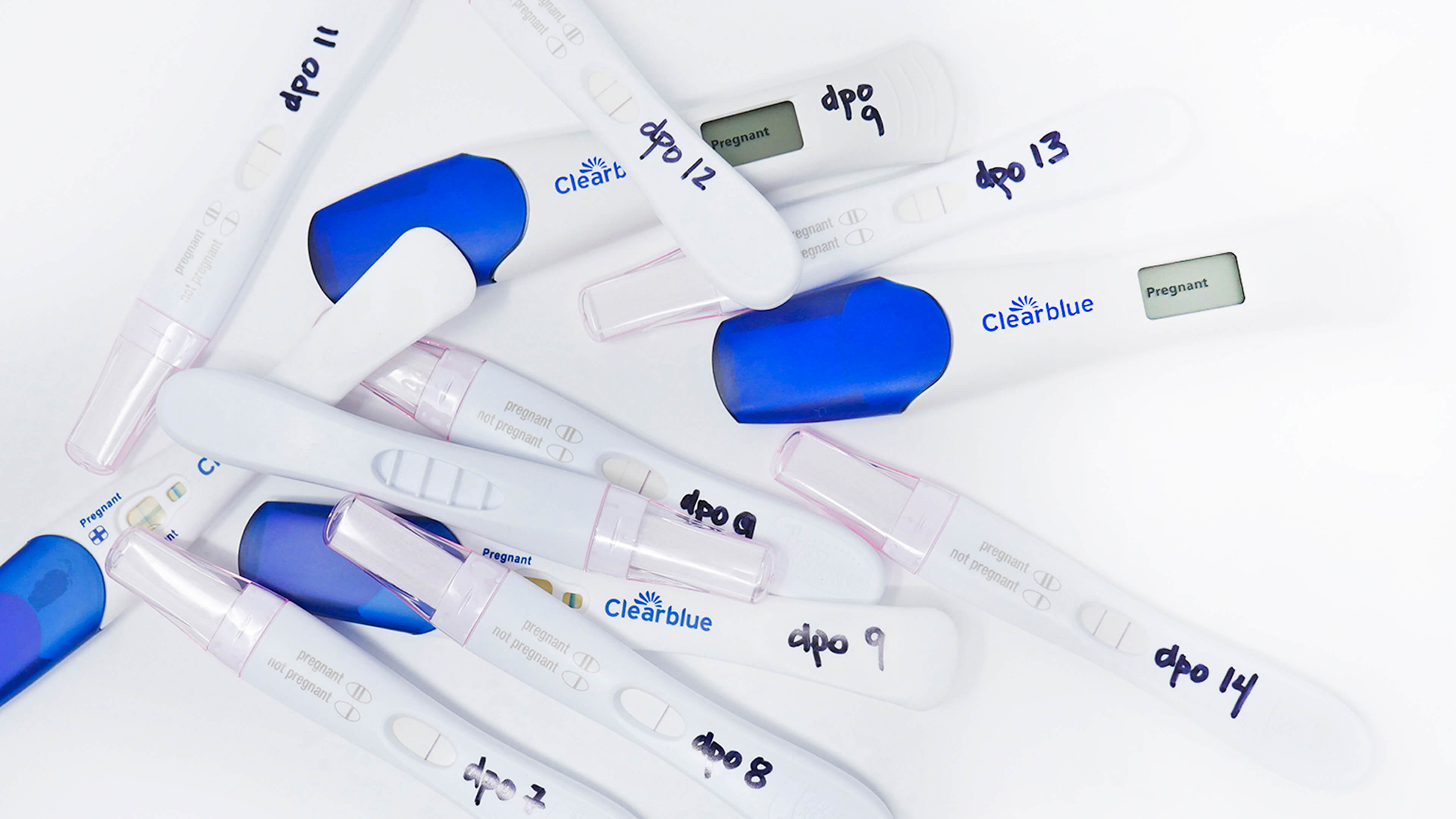 Clear Blue Digital Accuracy Chart