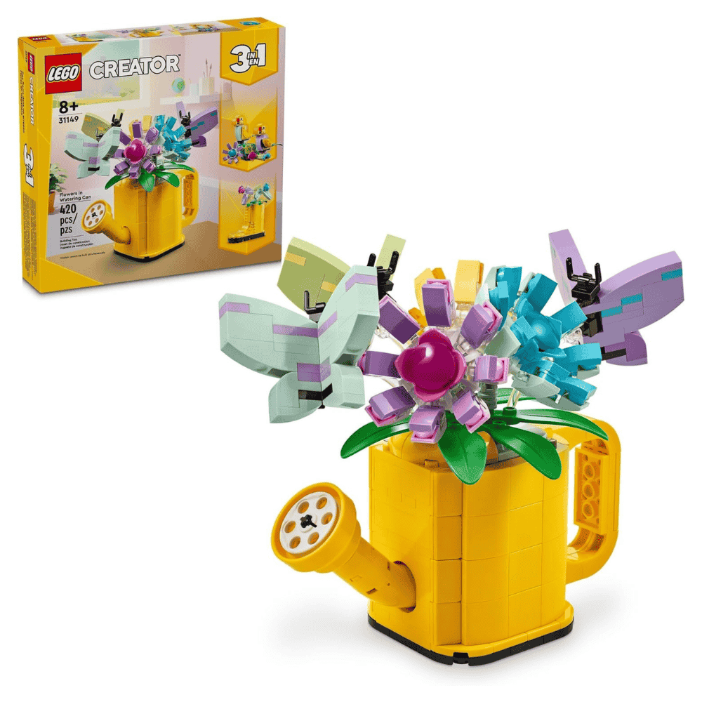 LEGO Creator 3 in 1 Flowers in Watering Can