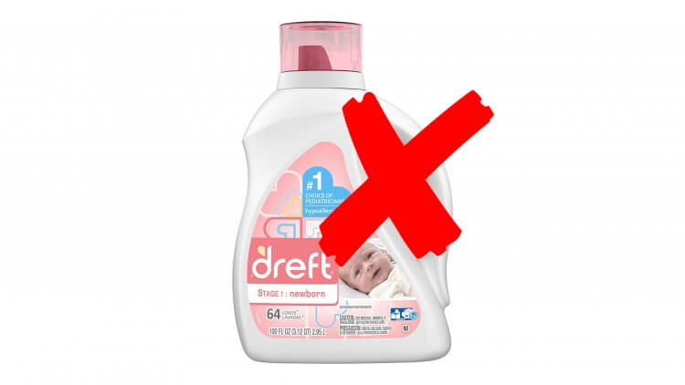 Bột giặt Dreft: Không phải là sự lựa chọn an toàn nhất
