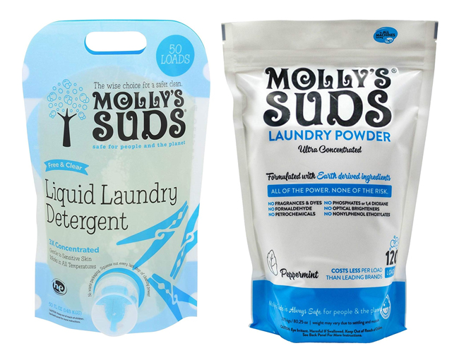 Molly's Suds Baby Laundry Detergent Powder | Removes Formula, Poop &  Spit-Up Stains | Extra Gentle for Newborns (Sweet Baby Shea)