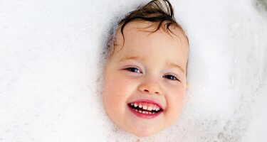 bubble bath baby soap