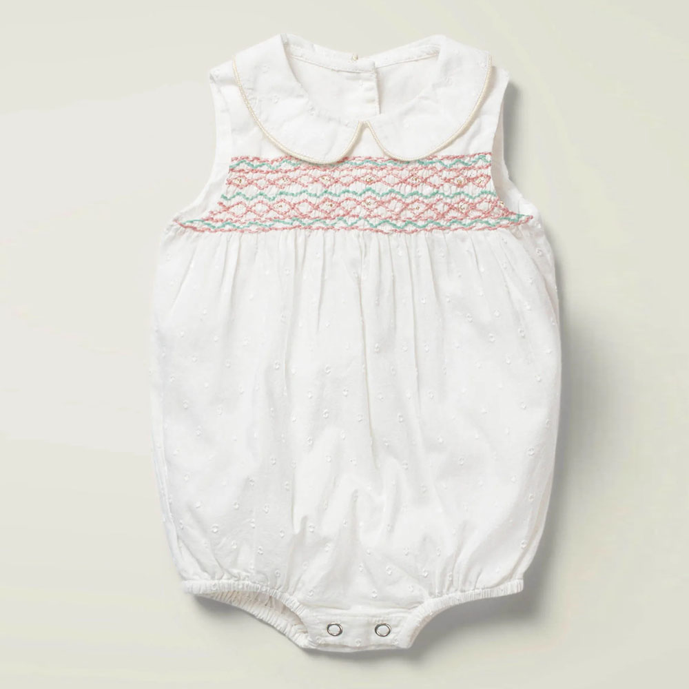 Nostalgic Smocked Romper