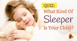 Quiz – what kind of sleeper is your child, by Mama Natural