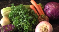Raw Enzyme Salad with Turnip by Mama Natural Featured