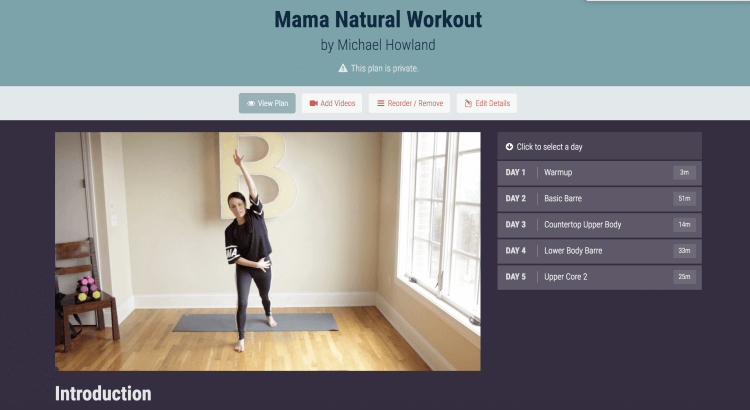 Suzanne Bowen Fitness Custom Plans by Mama Natural
