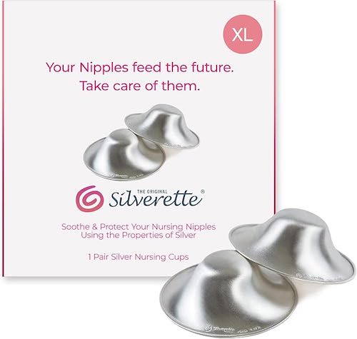 Silverette® The Original Silver Nursing Cups
