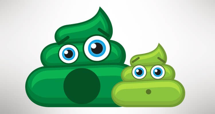 What's the deal with green poop? Should you be concerned? Find out what it means for your health and how you can get rid of it naturally.