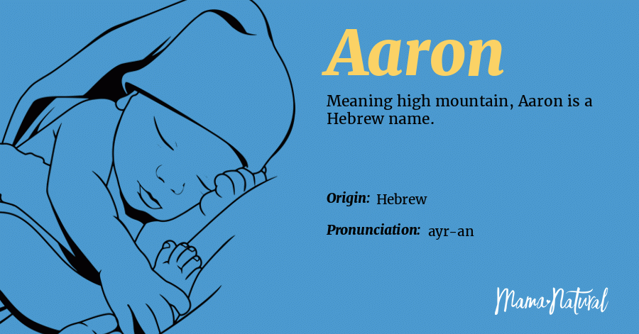 Aaron Name Meaning Origin Popularity Boy Names Like Aaron Mama Natural