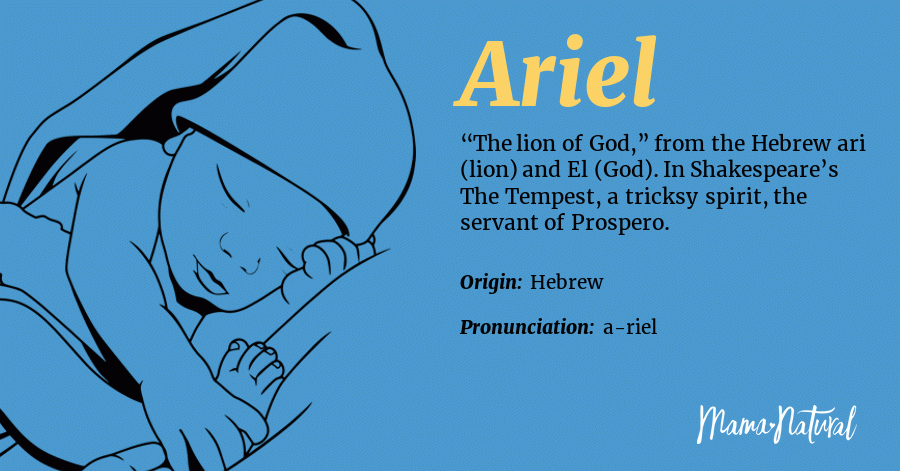 Ariel Name Meaning, Origin, Popularity, Boy Names Like ...