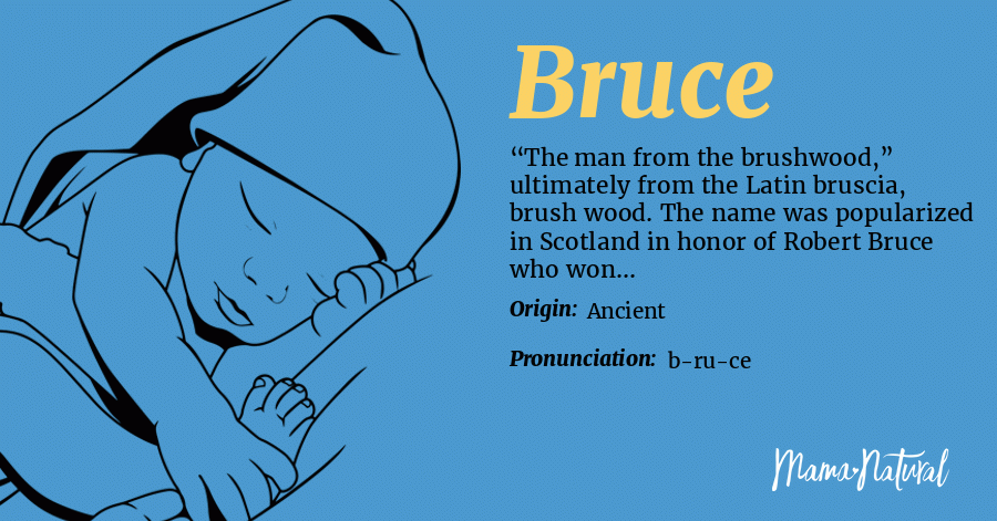 Bruce Name Meaning, Origin, Popularity, Boy Names Like ...