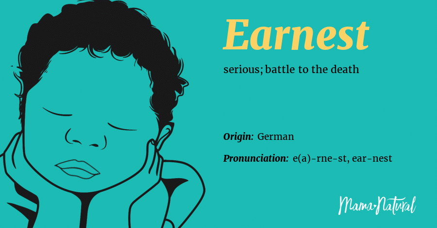 Earnest Name Meaning, Origin, Popularity, Boy Names Like Earnest | Mama