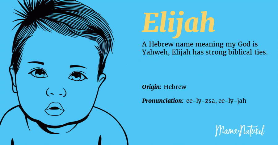 Elijah Name Meaning Origin Popularity Boy Names Like Elijah