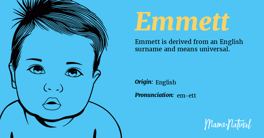 Is emmit a boy name?