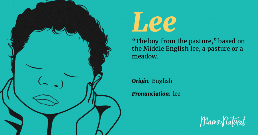 Lee Name Meaning, Origin, Popularity, Boy Names Like Lee - Mama Natural