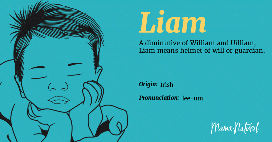 Liam Name Meaning, Origin, Popularity, Boy Names Like Liam - Mama Natural