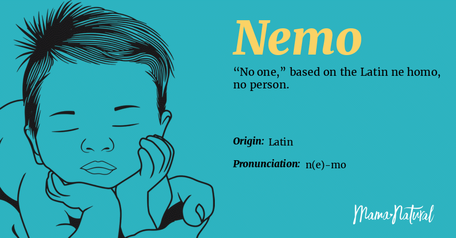 Nemo Name Meaning Origin Popularity Boy Names Like Nemo Mama