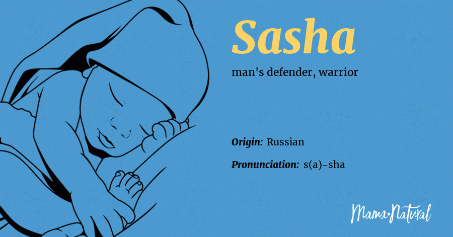 Is Sasha a unisex name?