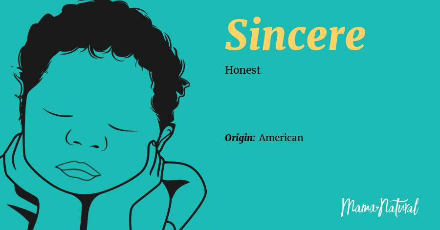 Sincere Name Meaning Origin Popularity Boy Names Like Sincere Mama