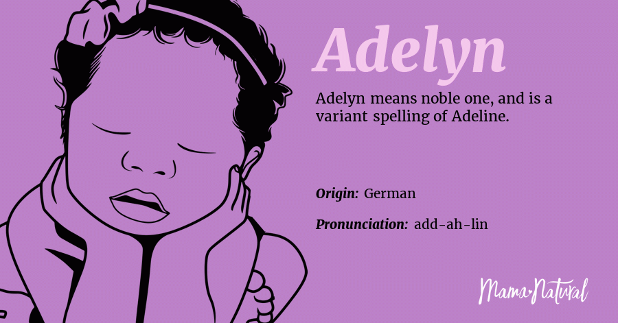 What does the name adelyn mean