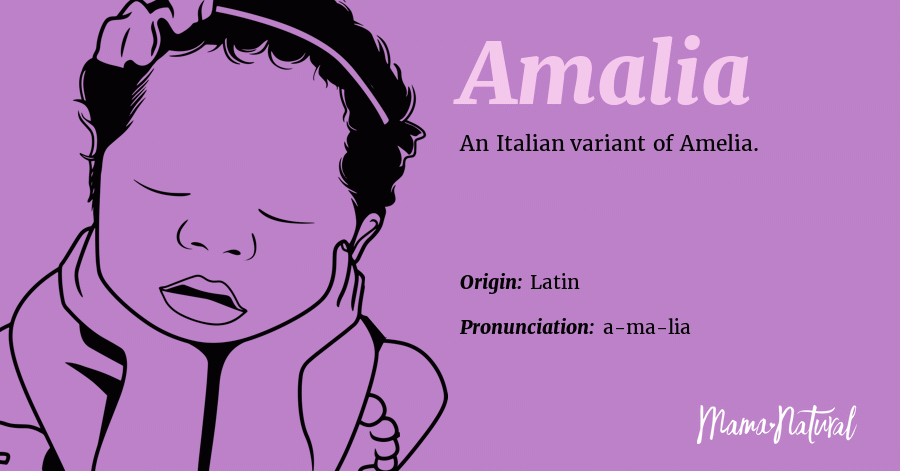 Amalia Name Meaning, Origin, Popularity, Girl Names Like Amalia | Mama
