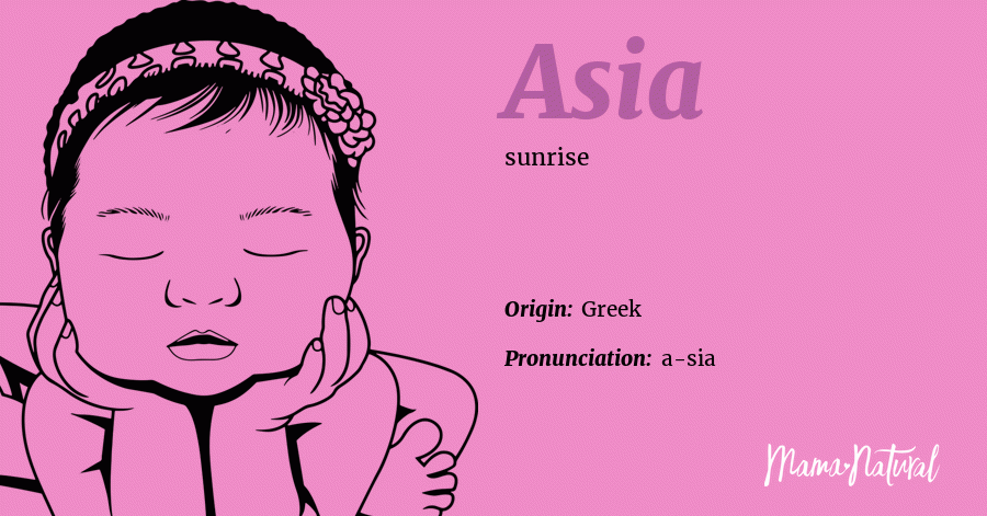 Asian baby girl definition