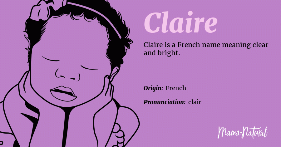 Claire, nombre Claire, significado de Claire