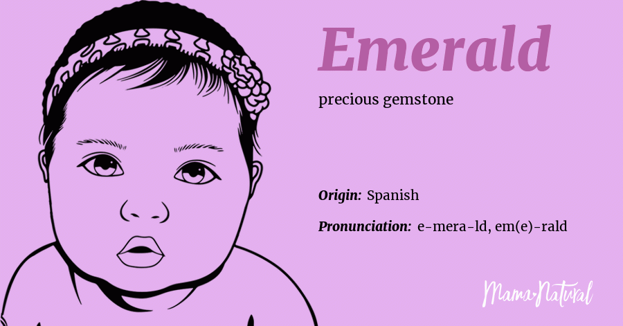 Emerald Name Meaning Origin Popularity Girl Names Like Emerald Mama Natural
