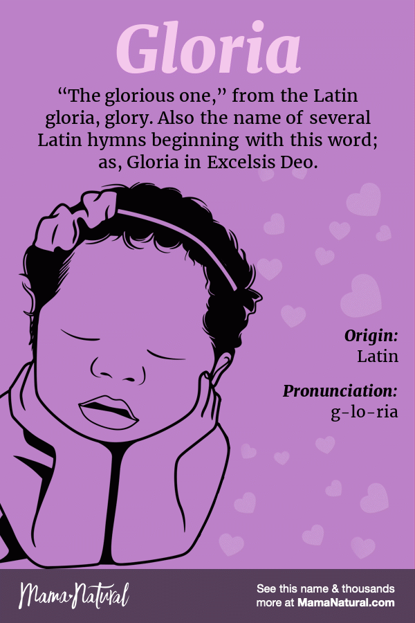 Gloria Name Meaning Origin Popularity Girl Names Like Gloria Mama
