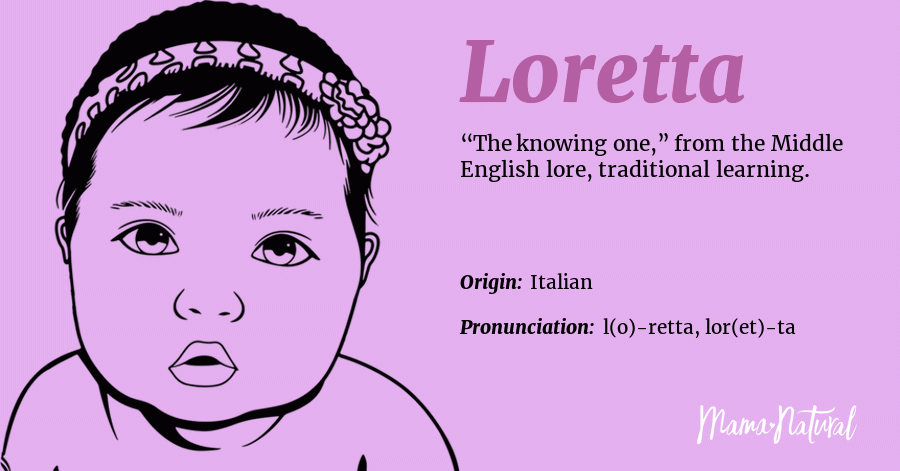 Loretta Name Meaning, Origin, Popularity, Girl Names Like Loretta - Mama  Natural