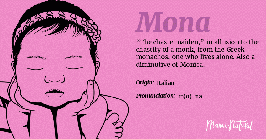 Mona Name Meaning Origin Popularity Girl Names Like Mona Mama Natural